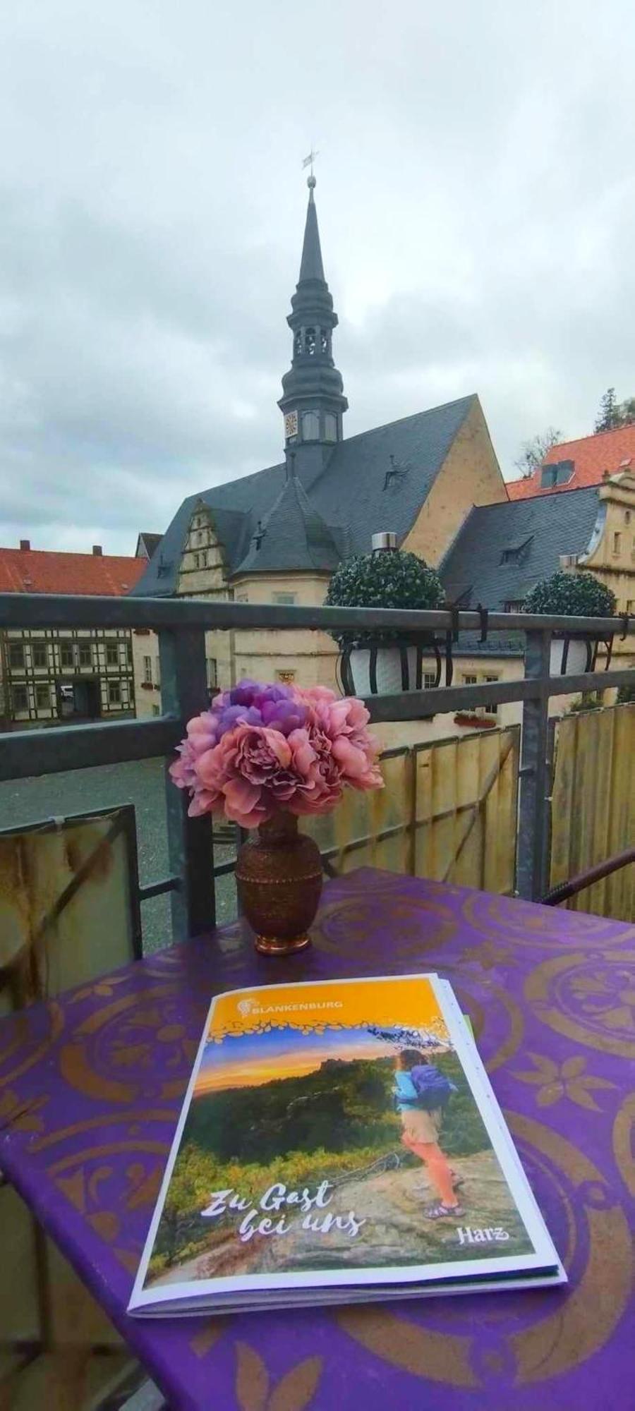 Grosse Wohnung Mit Terrasse Im Altstadtzentrum - Ferienwohnung Chiplakoff Blankenburg  Dış mekan fotoğraf