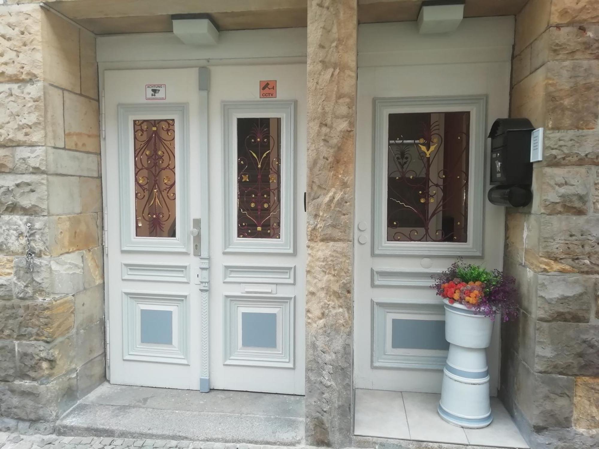 Grosse Wohnung Mit Terrasse Im Altstadtzentrum - Ferienwohnung Chiplakoff Blankenburg  Dış mekan fotoğraf