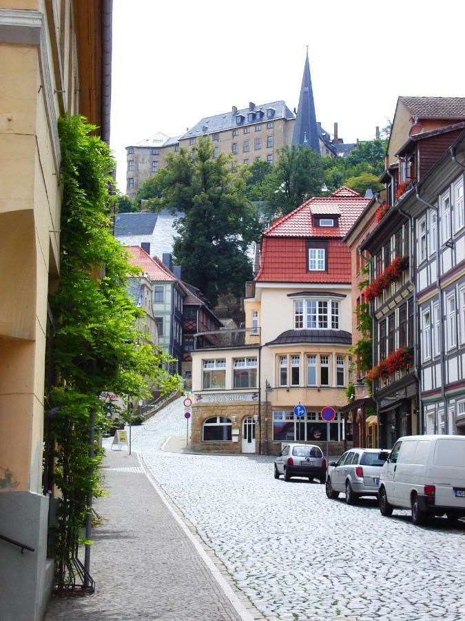 Grosse Wohnung Mit Terrasse Im Altstadtzentrum - Ferienwohnung Chiplakoff Blankenburg  Dış mekan fotoğraf